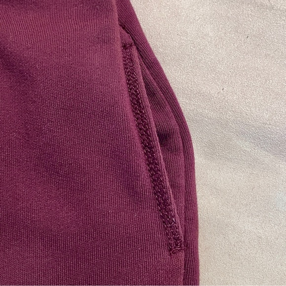 Women’s Caslon casual sweatshirt-style dress in crimson red, size medium - Picture 6 of 9